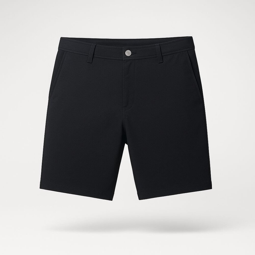 PrAna Mens Hybridizer Shorts Men's 40"x10" Black UPF 30+ Active Outdoor Durable
